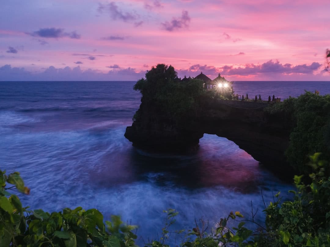 Zachód słońca na Bali