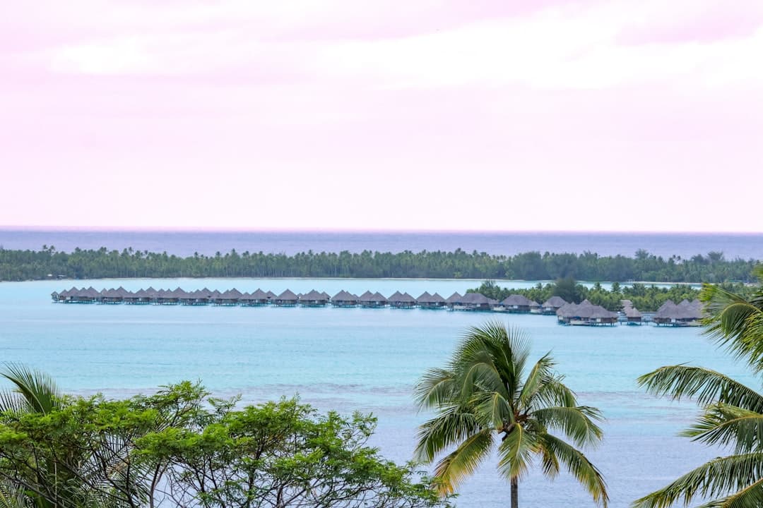 Zachwycający widok z punktu widokowego Maungap na lagunę Aitutaki