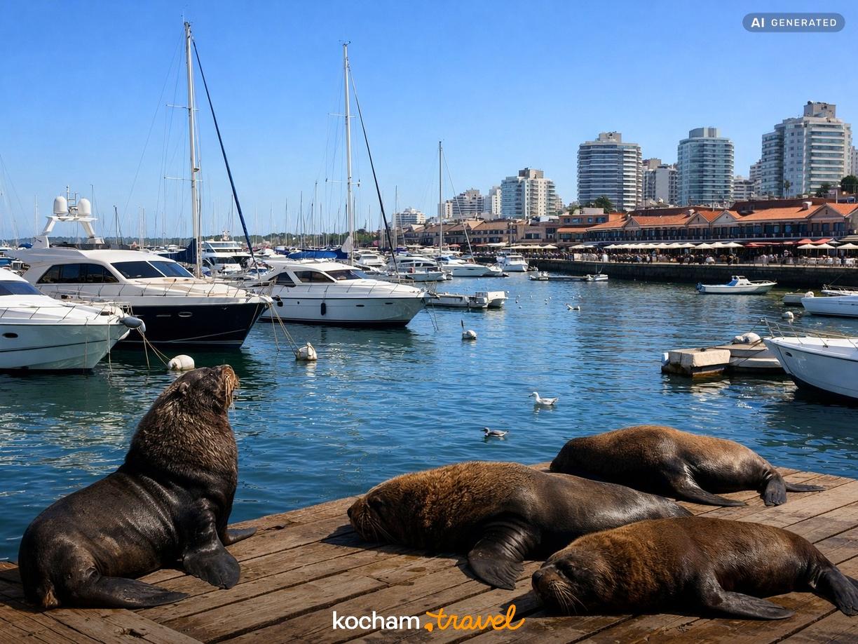 Port w Punta del Este – Jachty, Lwy Morskie i Kulinaria w Punta del Este