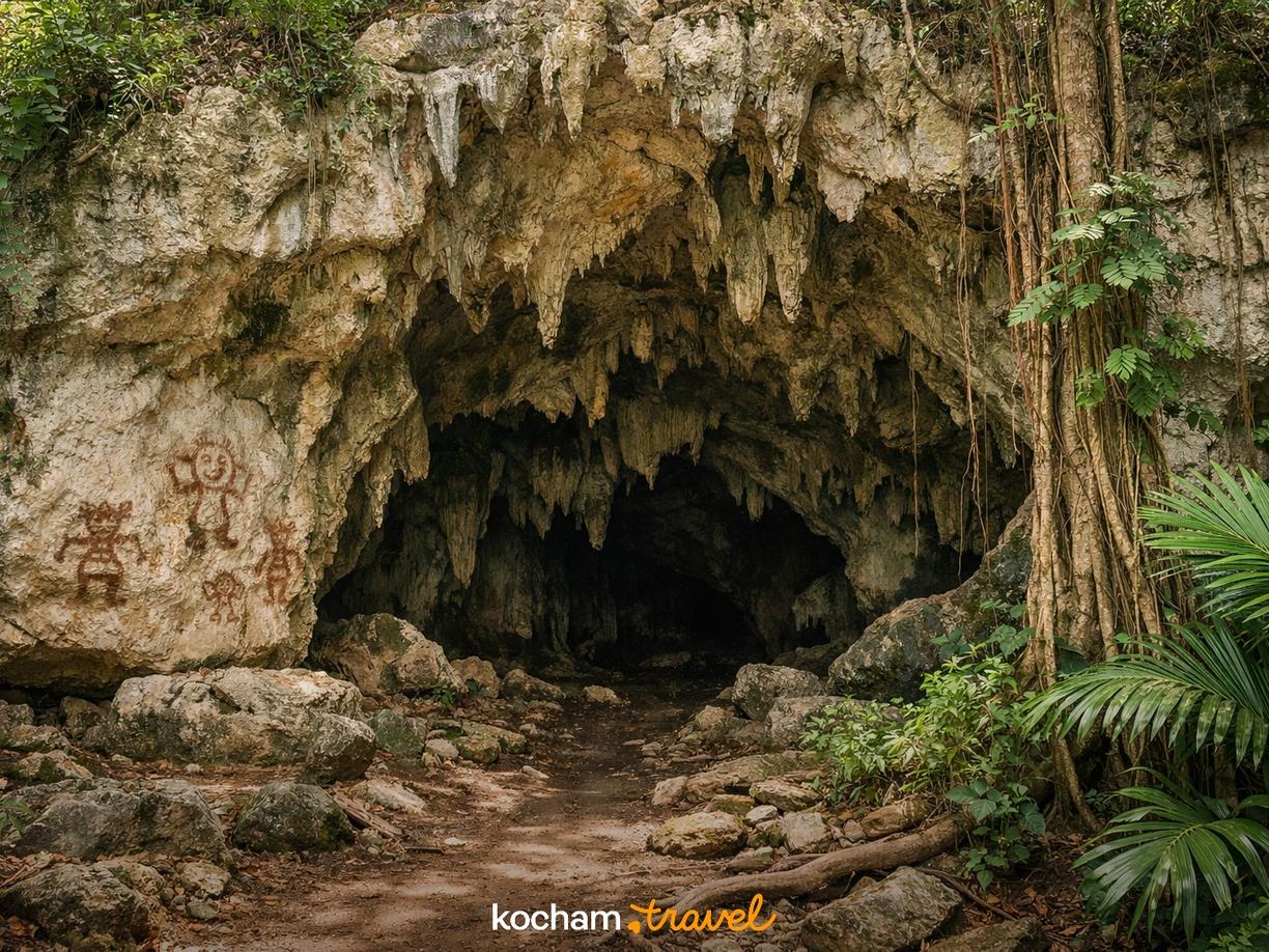 Główne atrakcje lądowe – Szlakiem Indian Taino w Bayahibe