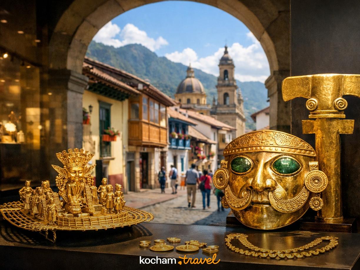 Dzień 2: Historyczne serce Bogoty – La Candelaria i złoto Kolumbii w Bogotá