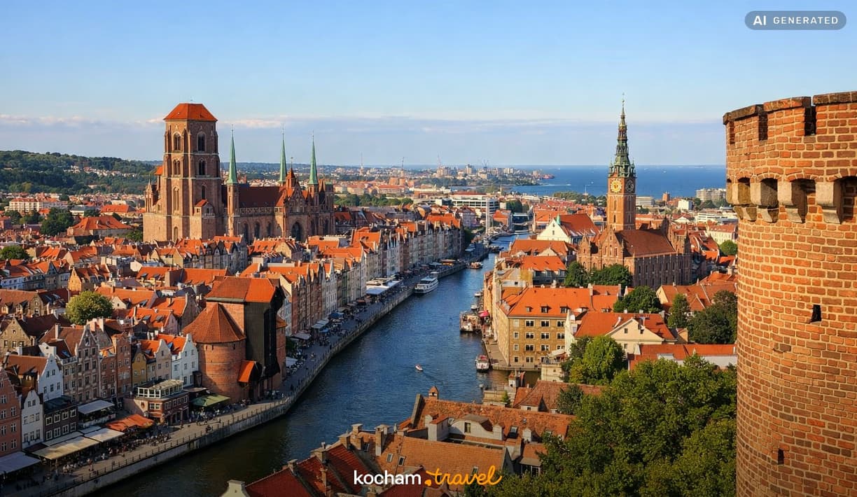 Ilustracja do tematu: Gdańsk: najlepsze punkty widokowe i zdjęcia?