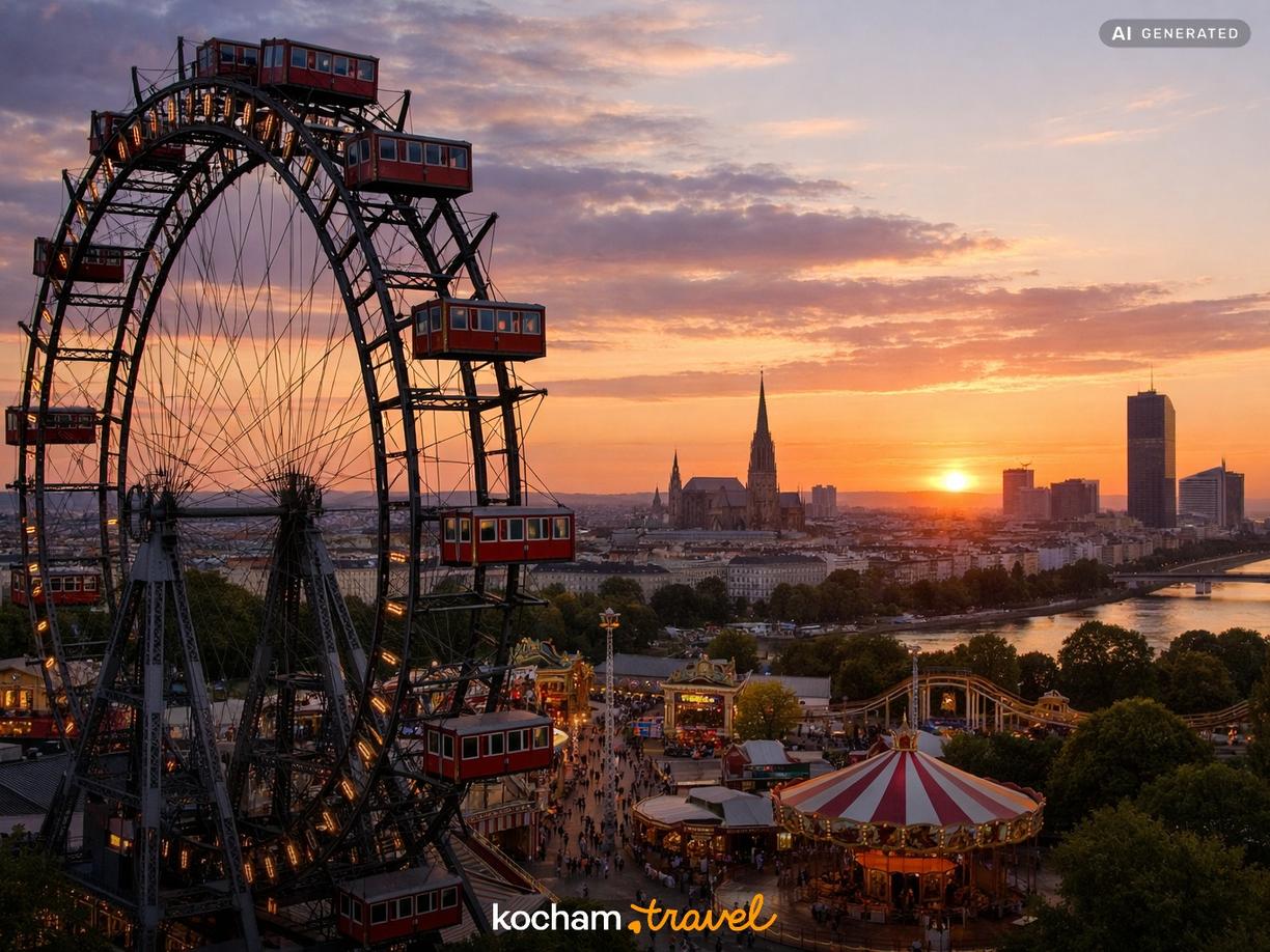 Dzień 1: Prater i Powitanie z Wiedniem w Wiedeń