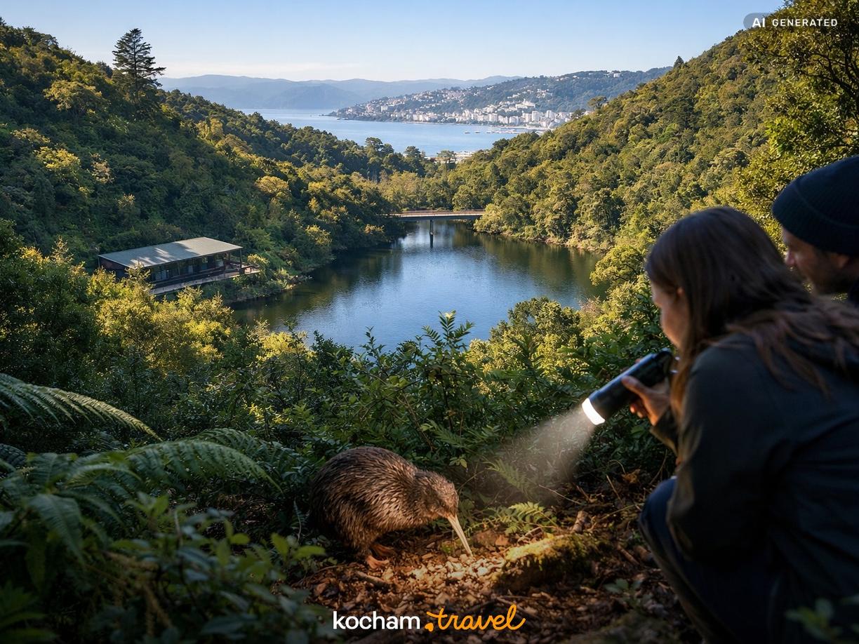 Rezerwat Zealandia i nocne poszukiwania kiwi w Wellington