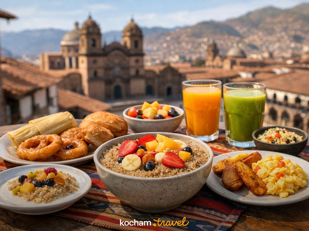 Hotele z najlepszymi śniadaniami – idealny start dnia w Cusco w Cusco