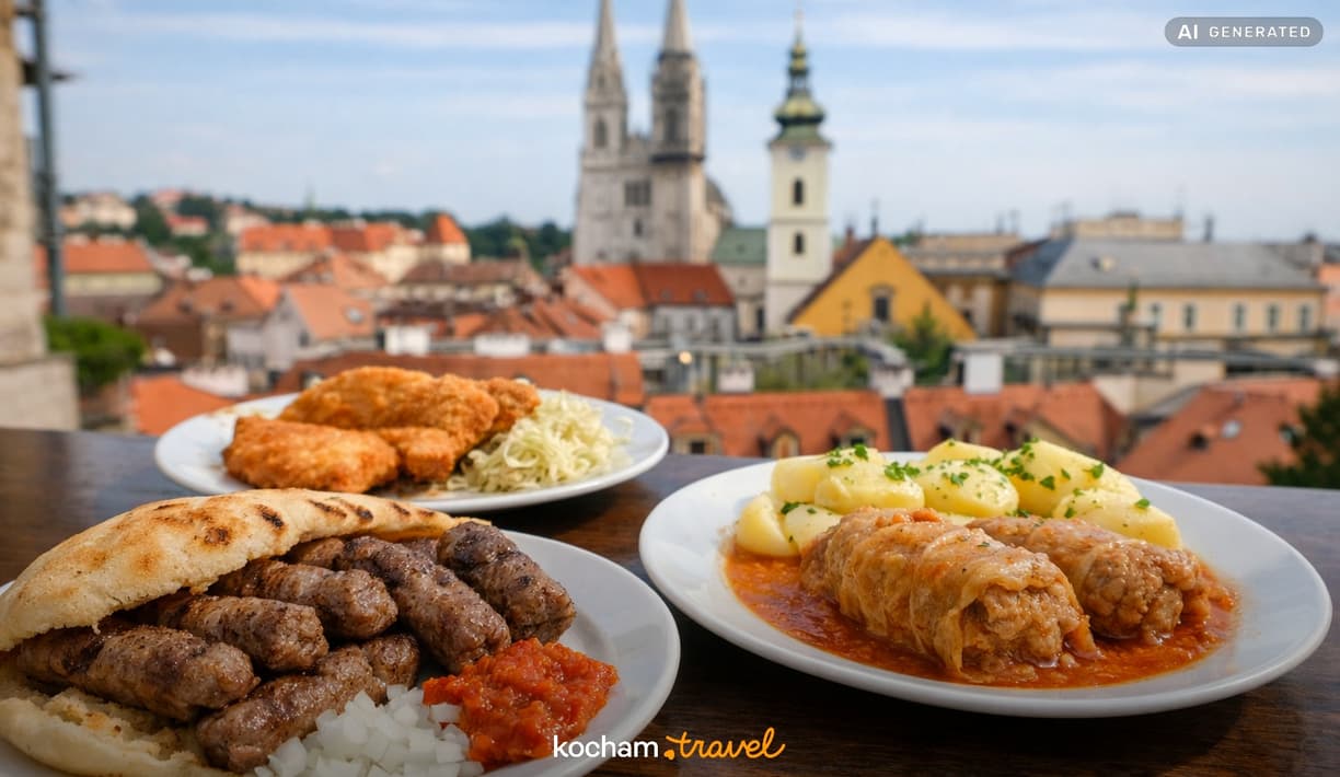 Ilustracja do tematu: Gdzie zjeść w Zagrzebiu? Lokalne smaki
