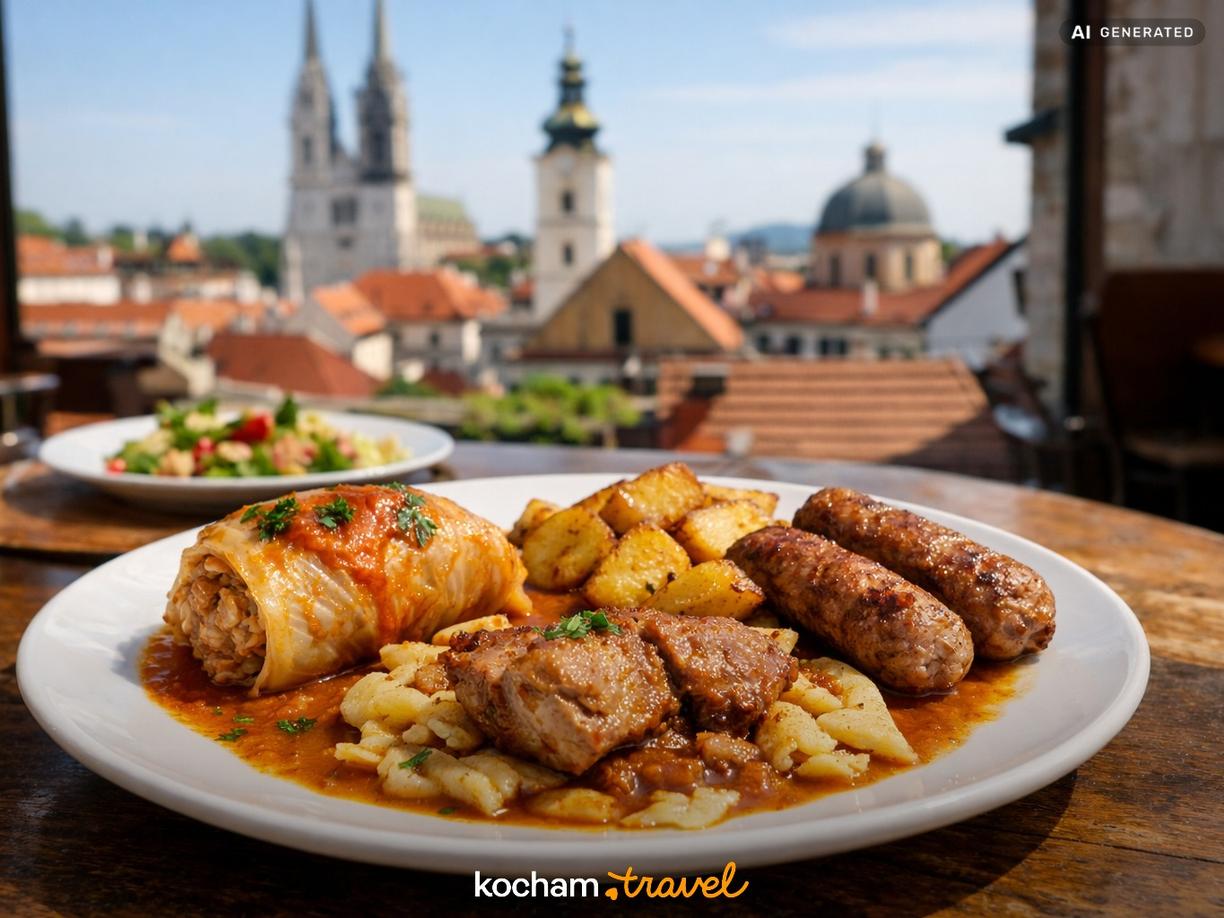 Wprowadzenie do smaków Zagrzebia: Tradycja na talerzu w Zagrzeb