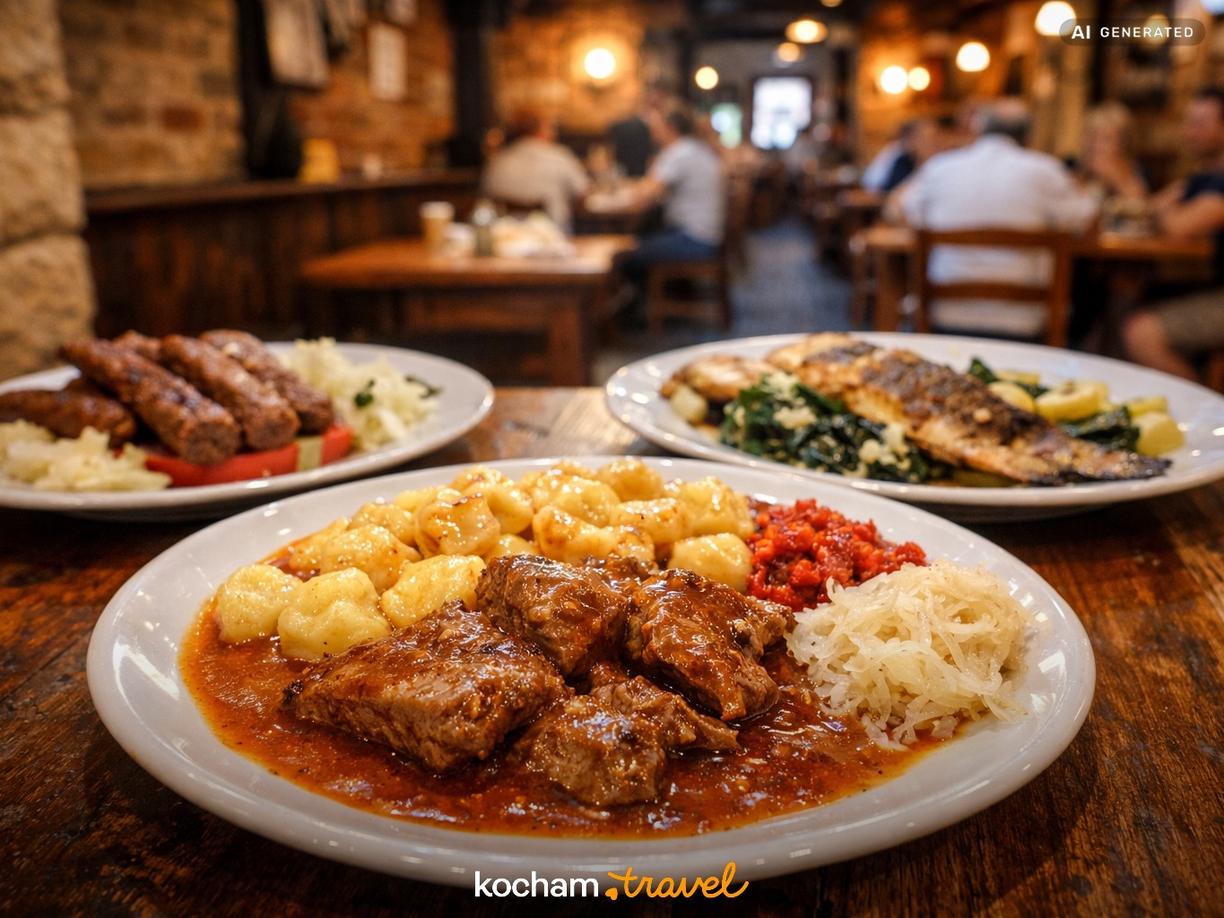 Klasyczne restauracje i konoby: Gdzie spróbować autentycznej kuchni w Zagrzeb