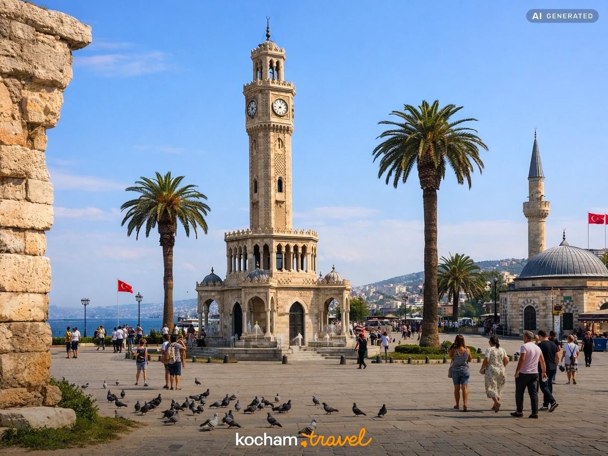 Historyczne serce miasta: Agora i plac Konak w Izmir