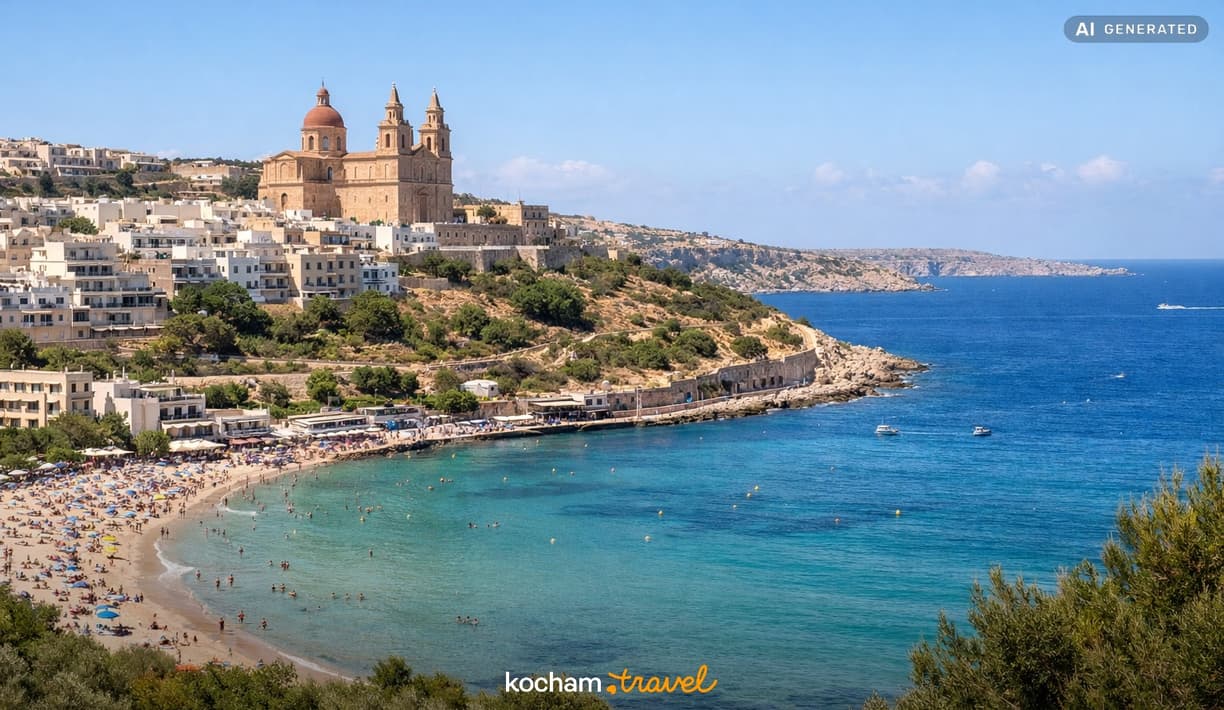 Ilustracja do tematu: Mellieħa: co zobaczyć w 48 godzin?