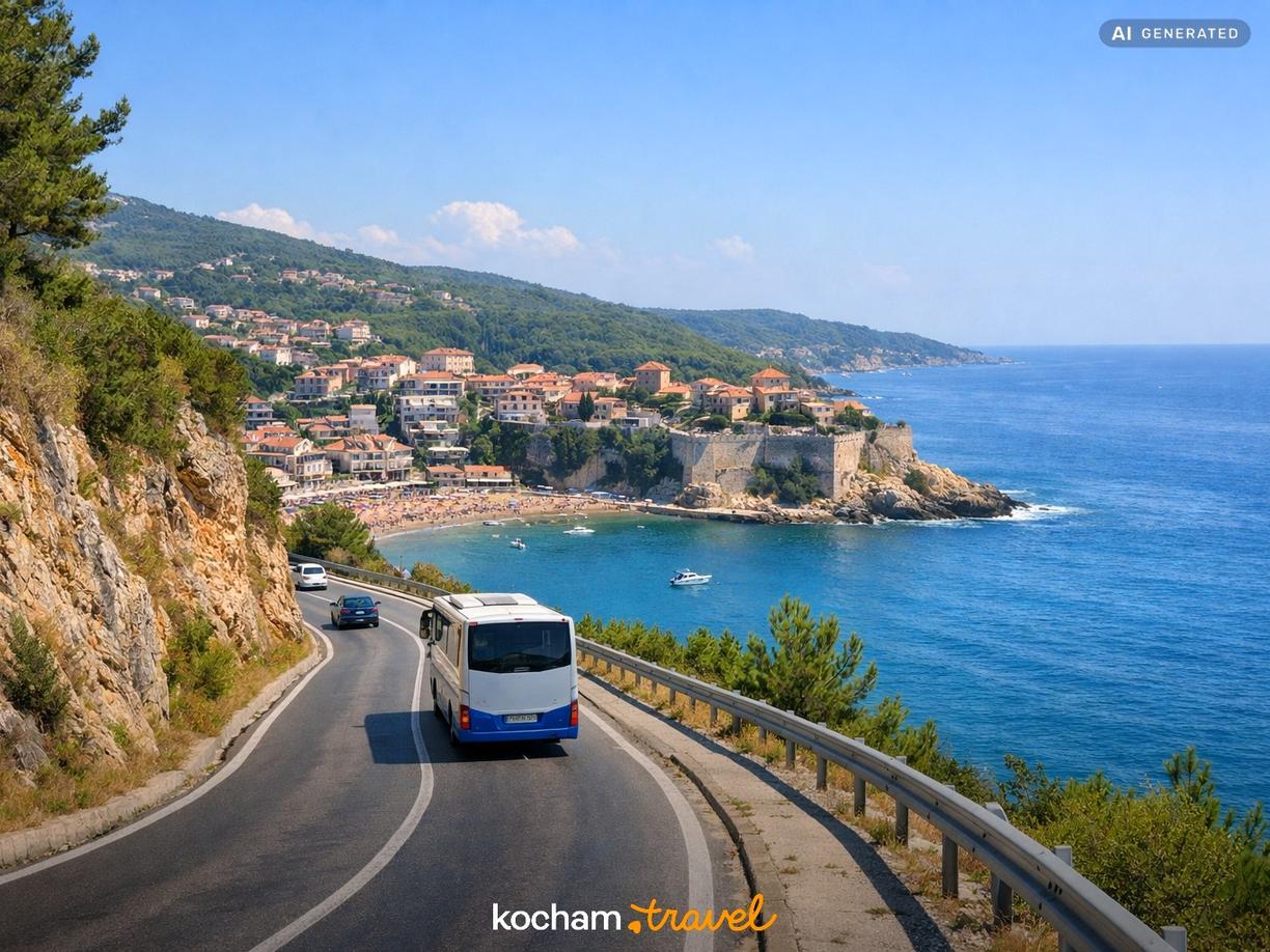 Jak dojechać do Ulcinj: transport i logistyka w Ulcinj