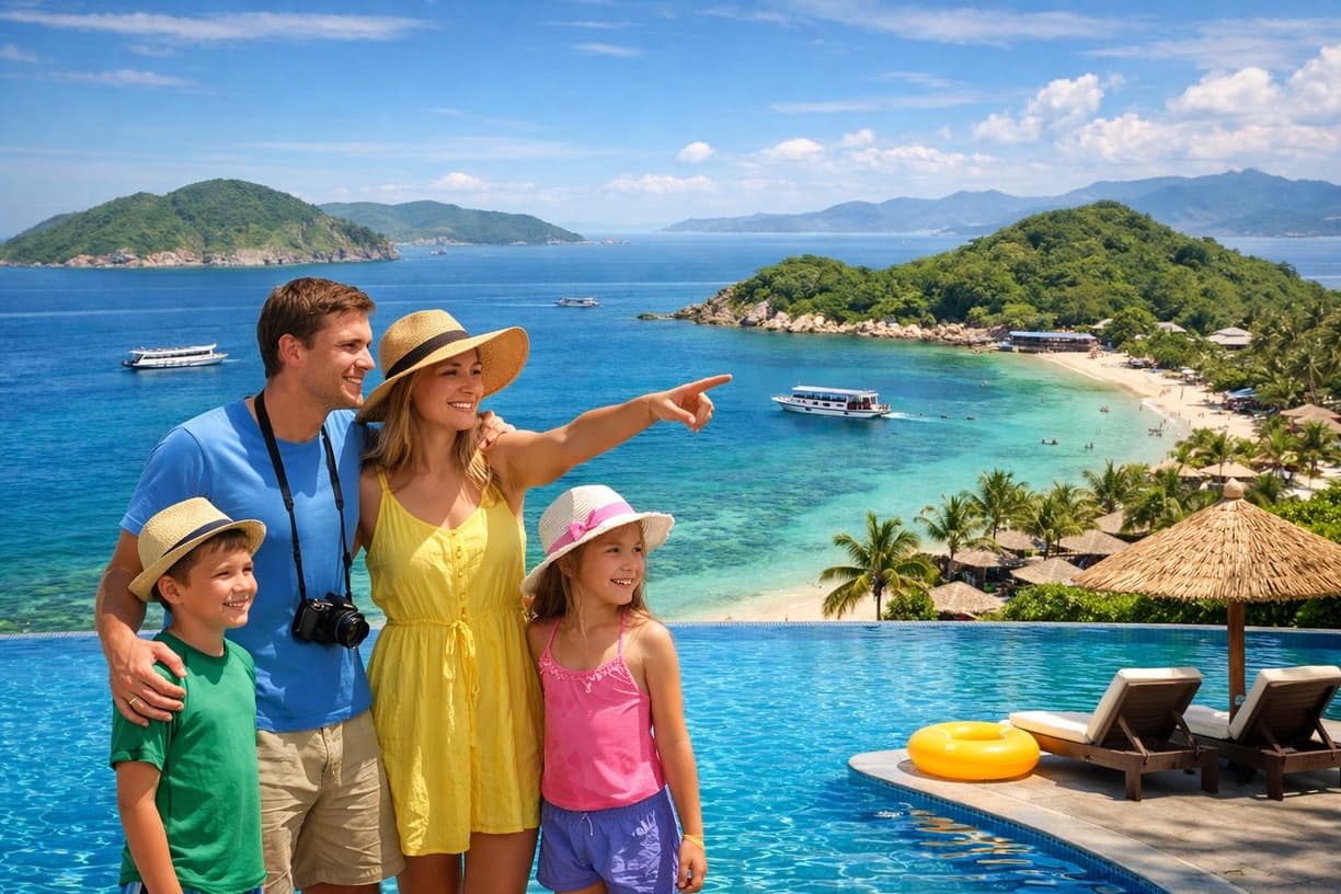 Szukasz idealnego hotelu dla swojej rodziny? w Nha Trang