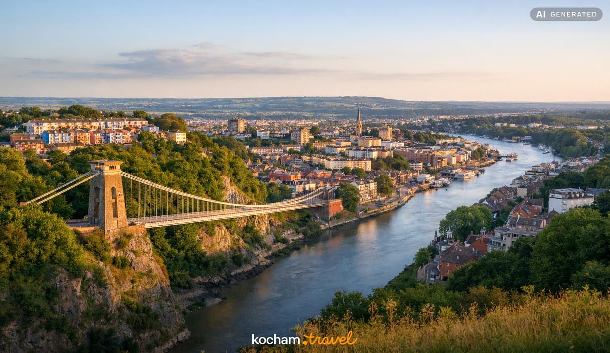 Ilustracja do tematu: Bristol: najlepsze punkty widokowe i zdjęcia?