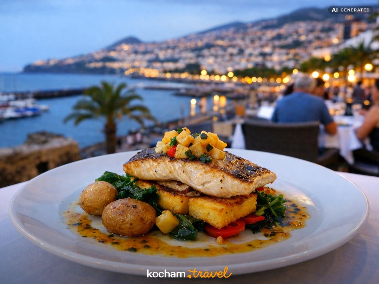 Polecane restauracje na obiad i kolację w Funchal