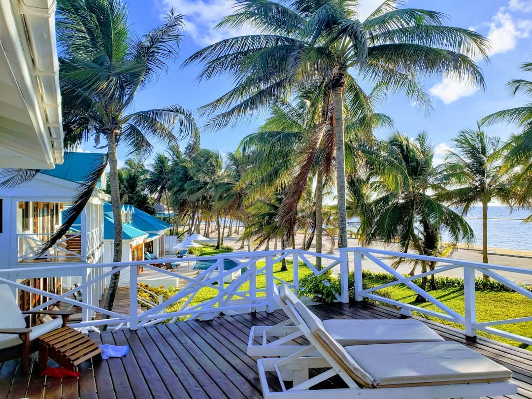 Tropikalny resort nad plażą