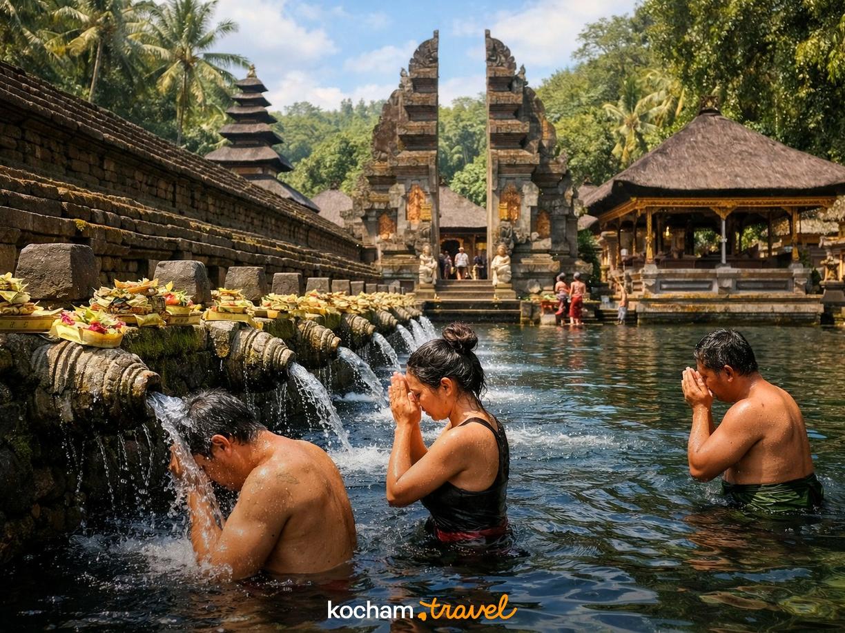 Dzień 2: Ikoniczne krajobrazy i święte źródła w Ubud