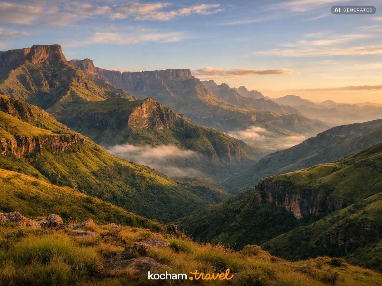 Góry Smocze (Drakensberg) – Alternatywa w głębokiej ciszy w Garden Route