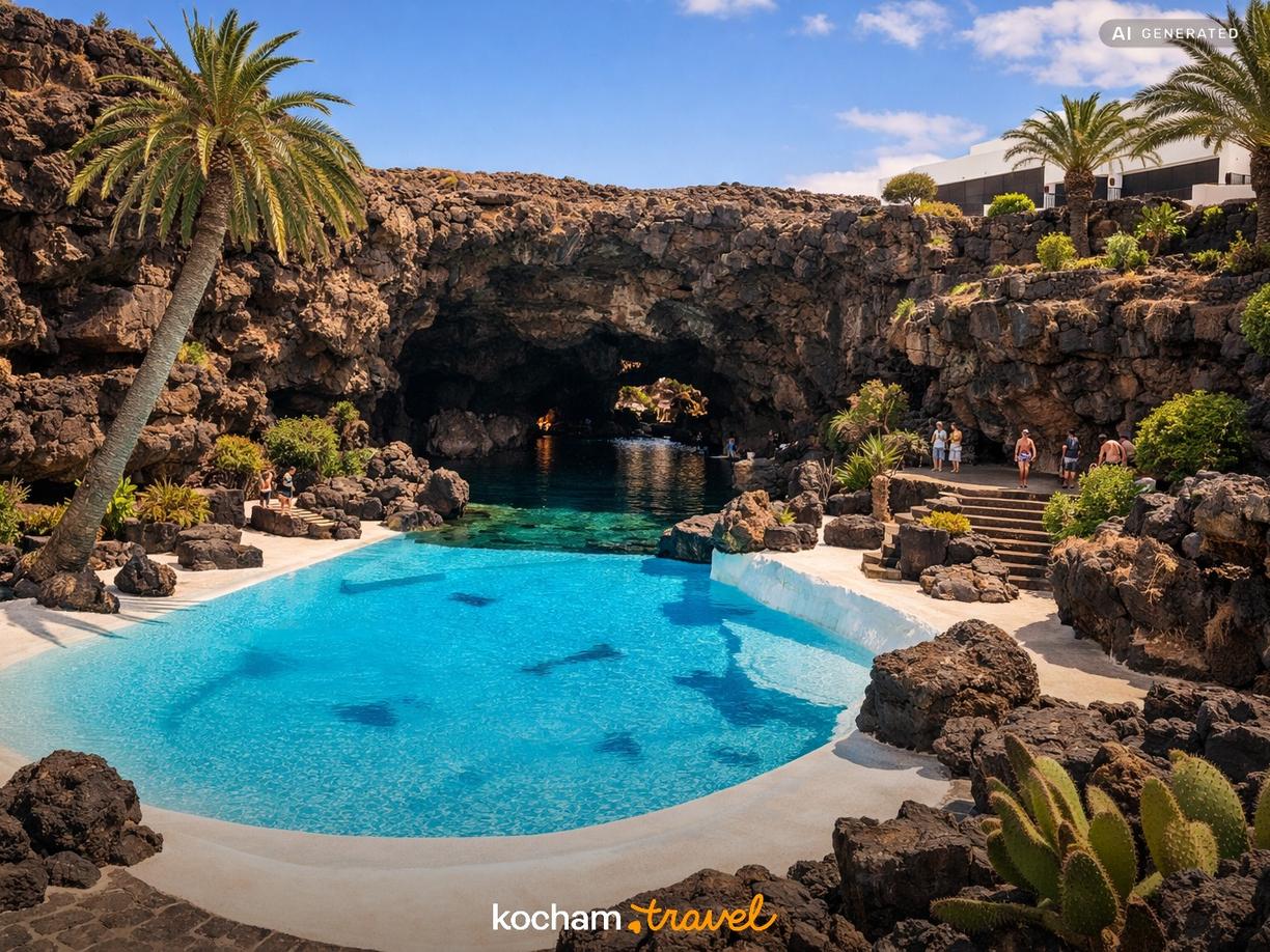 Jameos del Agua: Wulkaniczna jaskinia zamieniona w arcydzieło w Lanzarote