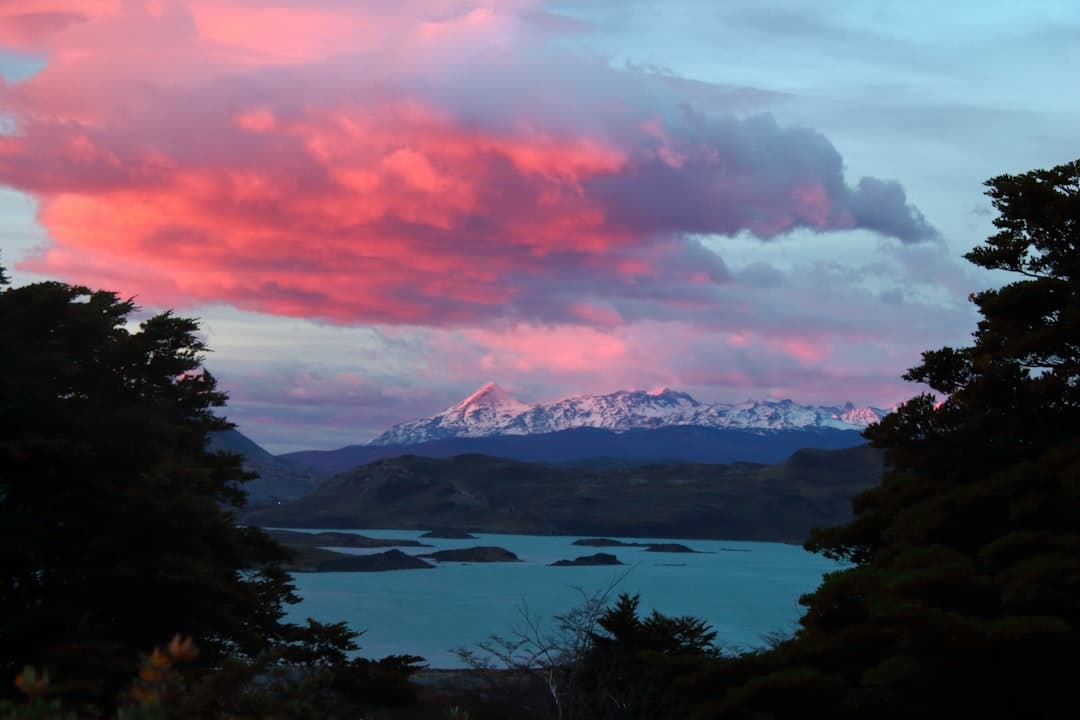 Widok na Park Narodowy Torres del Paine w Patagonii