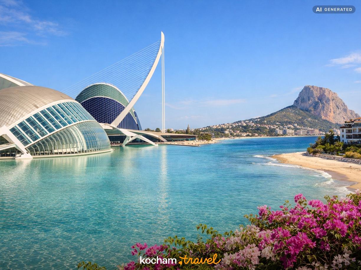 Cuda Walencji i urok Costa Blanca w Hiszpania