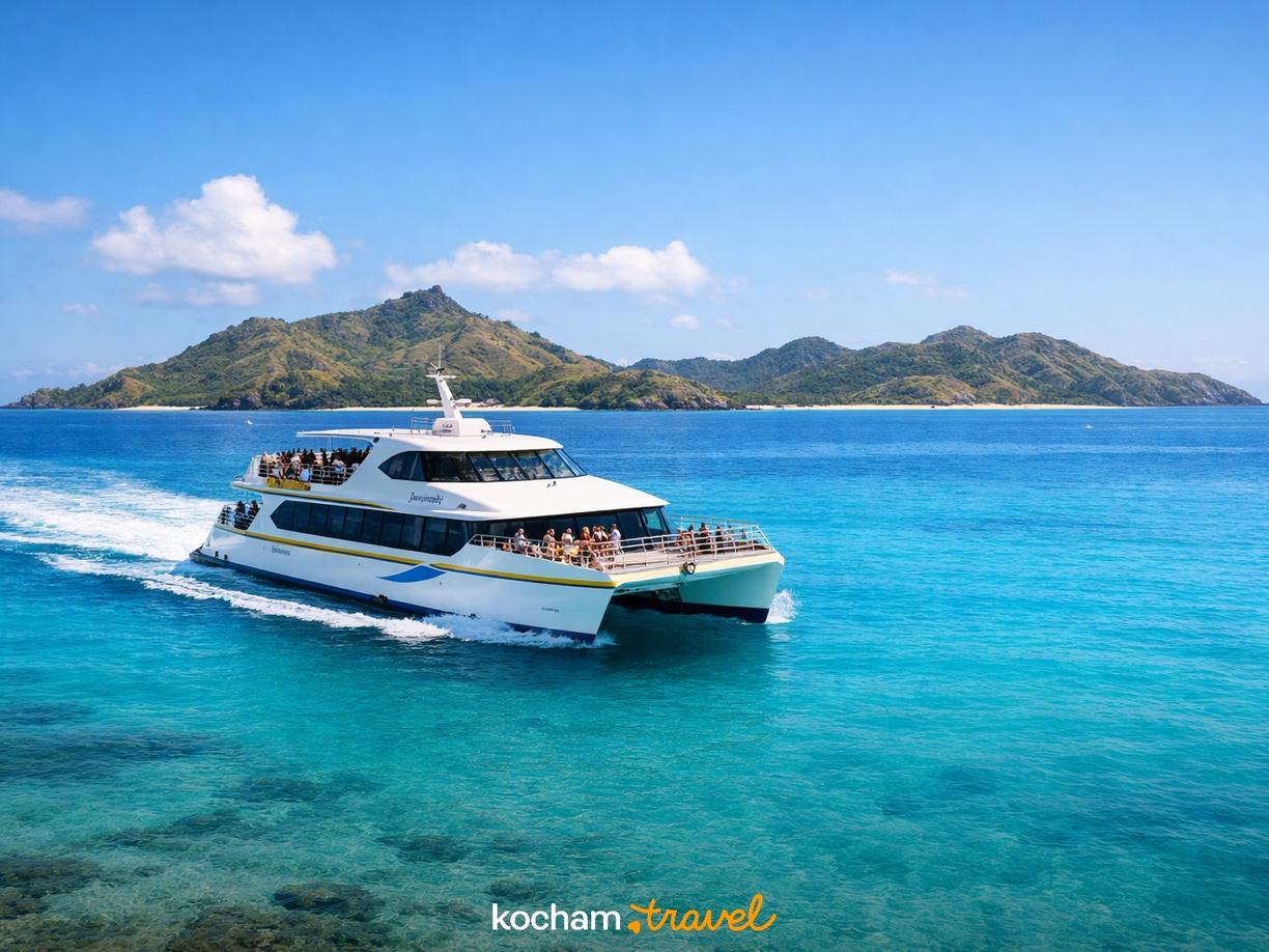 Katamaran na Yasawy – malownicza opcja dla cierpliwych w Yasawa Islands