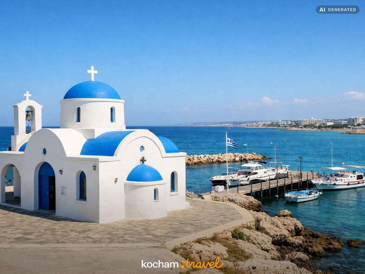 Kaplica Agios Nikolaos – Urokliwa przystań w Protaras