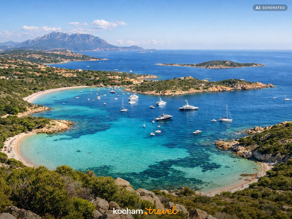 Costa Smeralda i zachwycający Golfo Pevero w Olbia