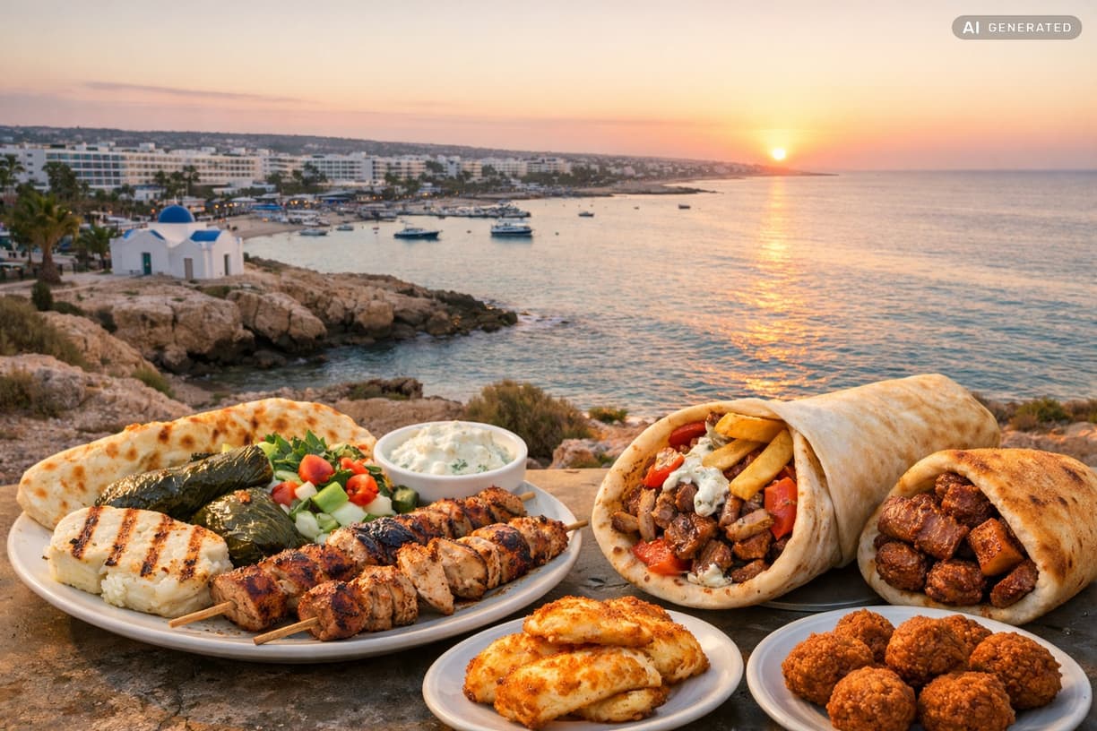 Szukasz najlepszych kulinarnych perełek? w Ayia Napa