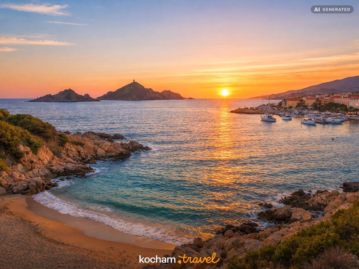 Dzień 2: Odkrywanie przyrody, plaż i portowego klimatu w Ajaccio