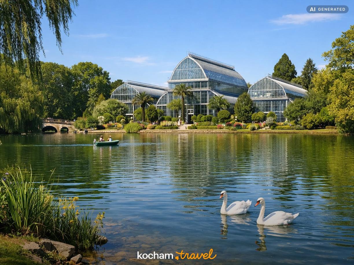 Parc de la Tête d'Or i Miejski Ogród Botaniczny w Lyon