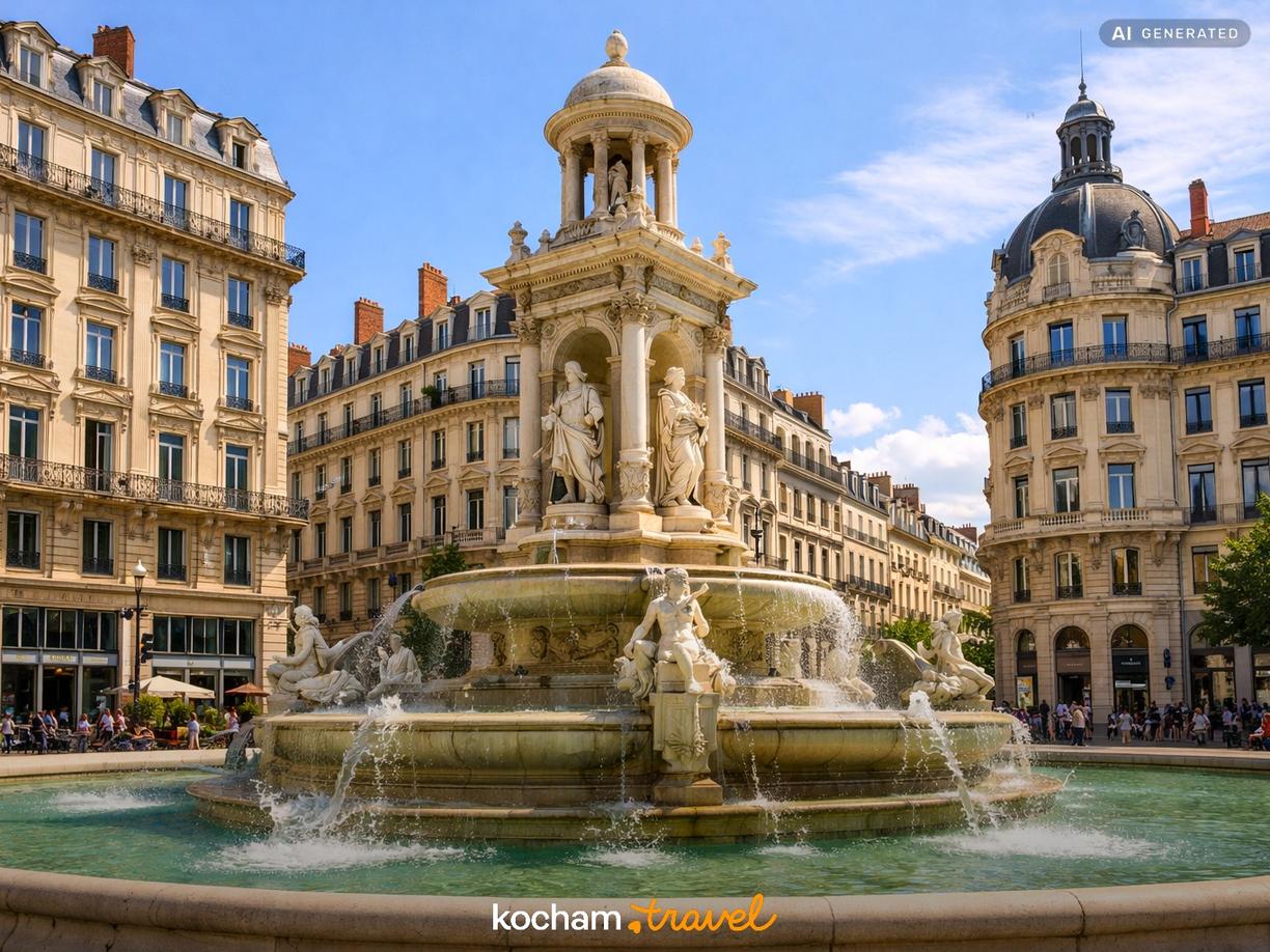 Place des Jacobins i serce lyońskiej architektury w Lyon