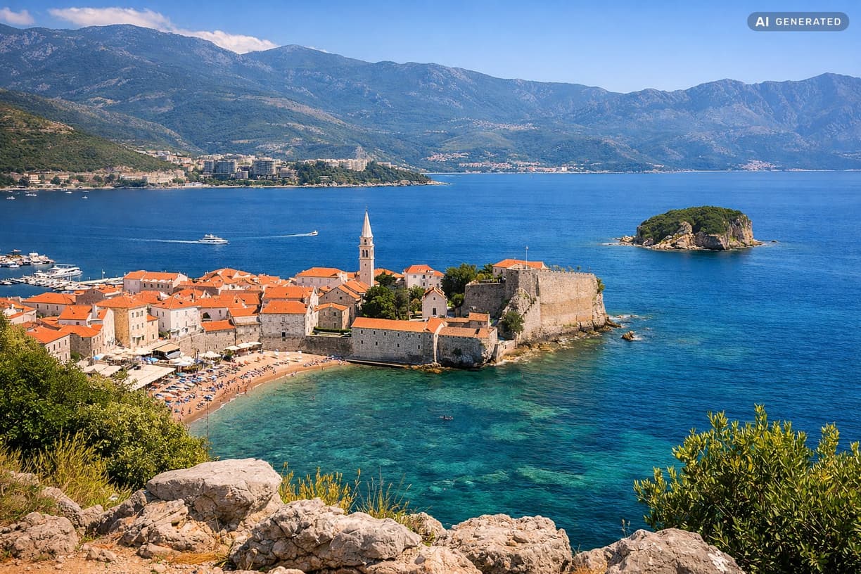 Szukasz idealnych kadrów w Czarnogórze? w Budva