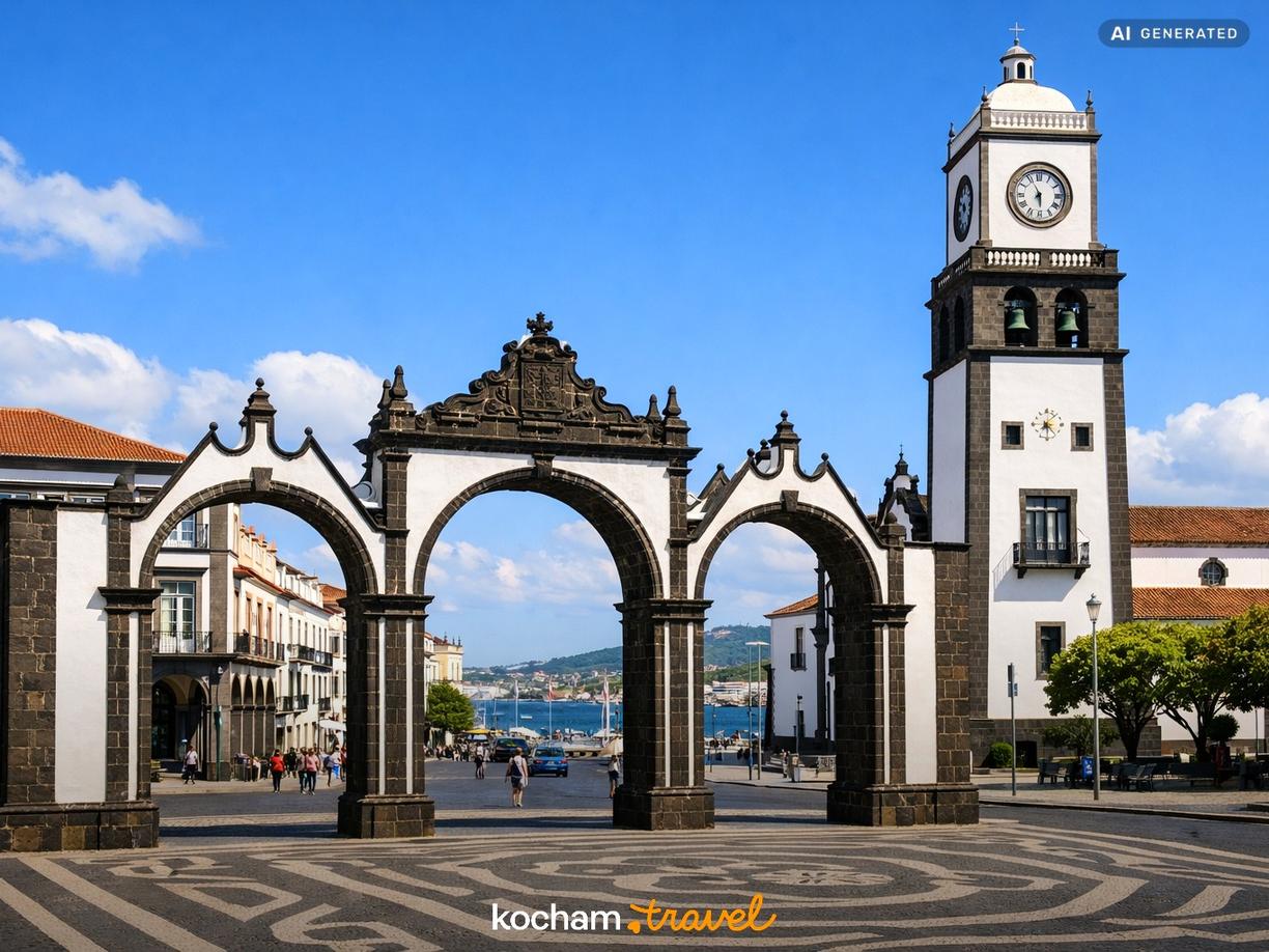 Ponta Delgada: Nocleg w sercu wyspy w Sao Miguel