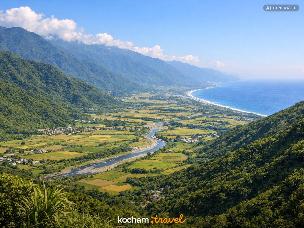 Tajwan – wschodnie wybrzeże i Taitung w Azja