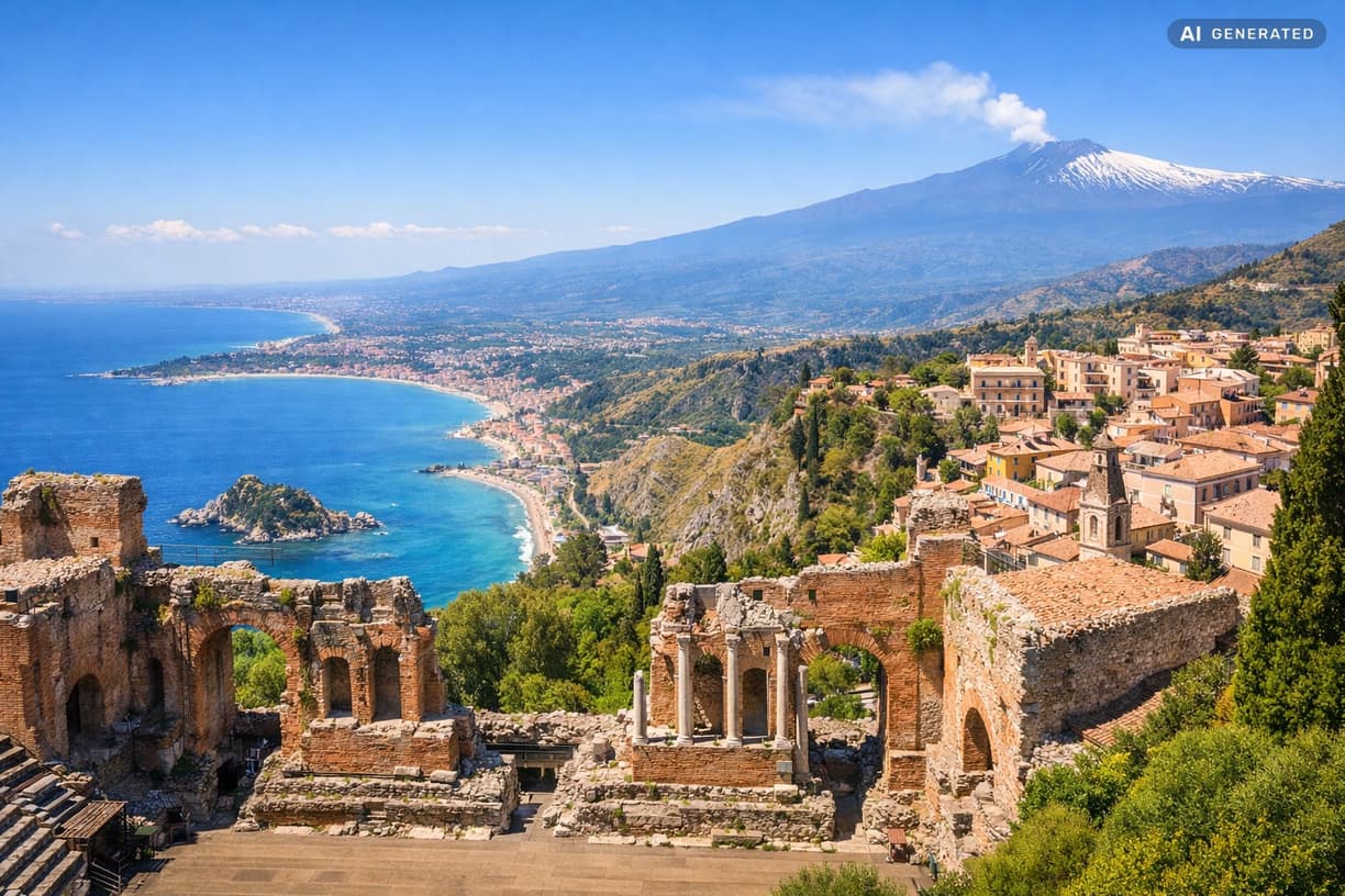 Szukasz idealnych kadrów na Sycylii? w Taormina