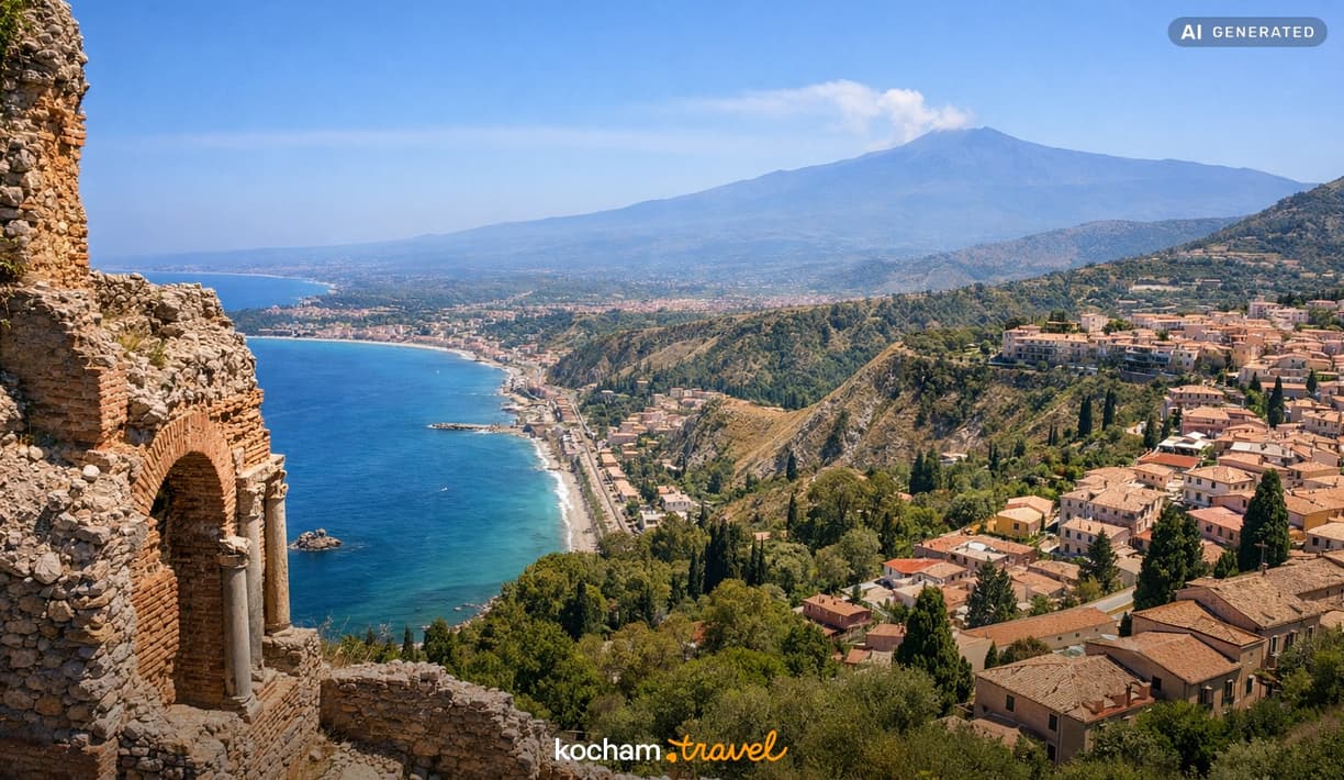 Ilustracja do tematu: Taormina: najlepsze punkty widokowe i zdjęcia?