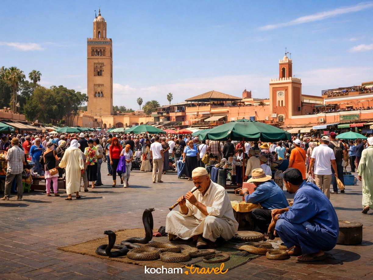 Krok 1: Wybór idealnego terminu na podróż do Maroka w Marrakesz