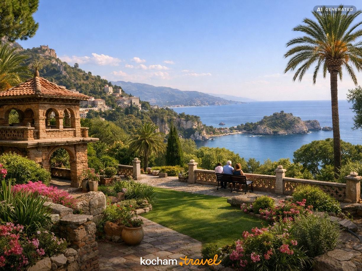 Popołudnie pierwszego dnia: widoki i relaks w Taormina