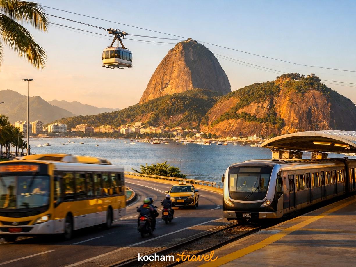Transport w Rio de Janeiro: Jak poruszać się po mieście w Rio de Janeiro