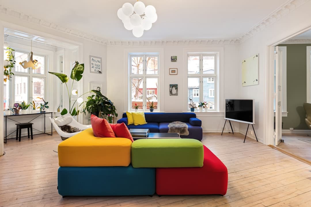 Nowoczesne wnętrze apartamentu w Aalborgu