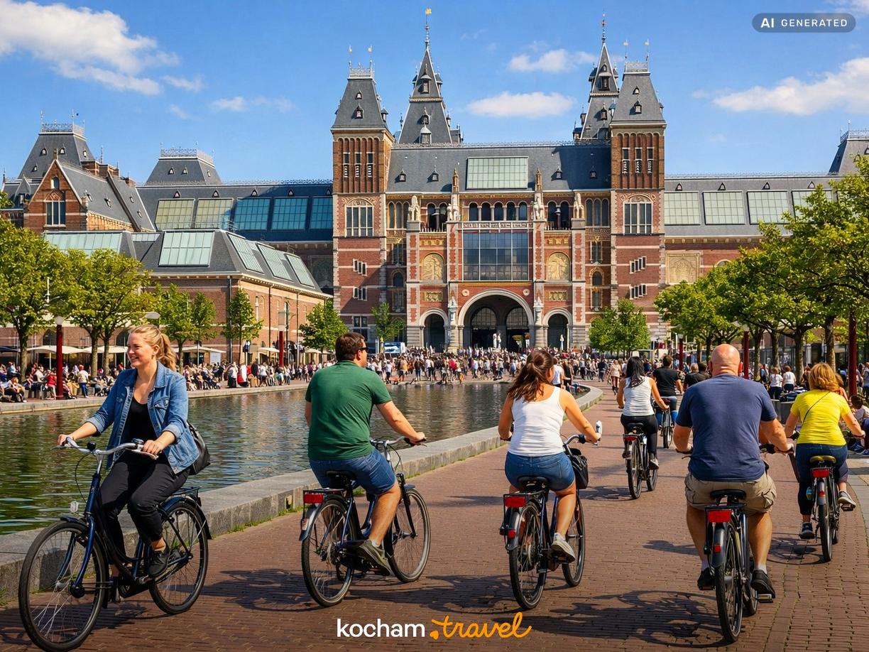 Mini-plan: Dzień 1 i 2 - Klasyczne atrakcje na dwóch kółkach w Amsterdam