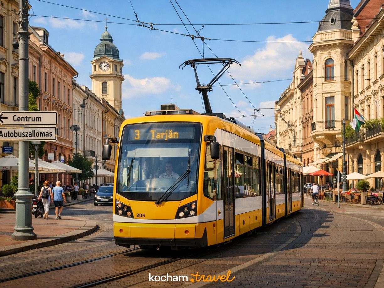 Jak dojechać i poruszać się po Szeged? w Szeged