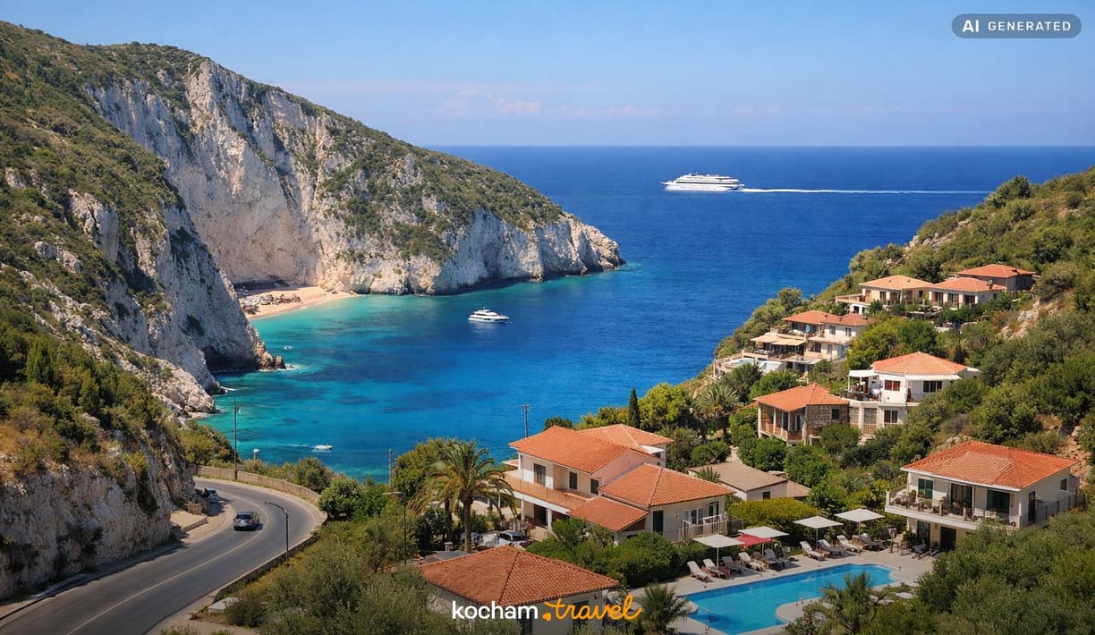 Ilustracja do tematu: Zakynthos: jak dojechać i gdzie spać — przejrzysty plan?