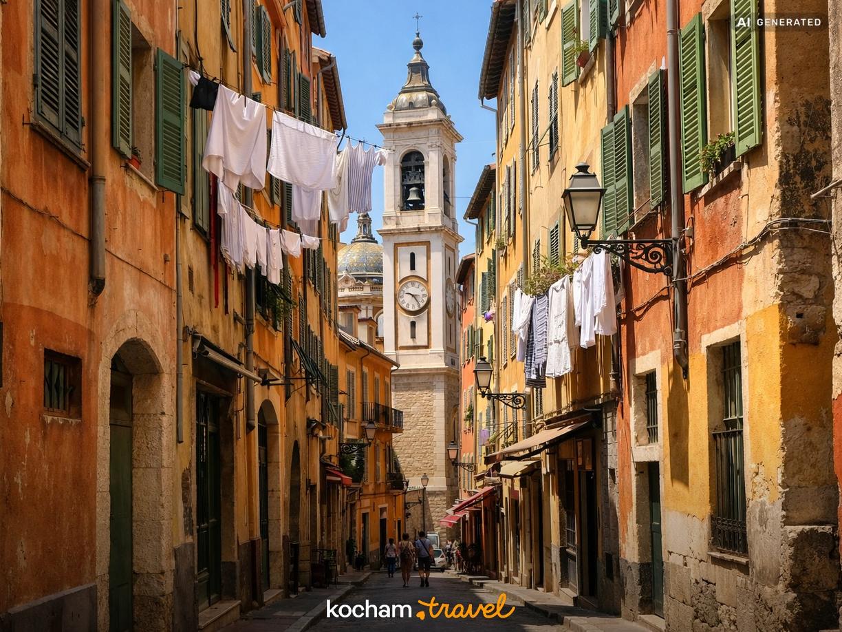 Historyczne serce miasta: Stare Miasto (Vieux Nice) w Nicea