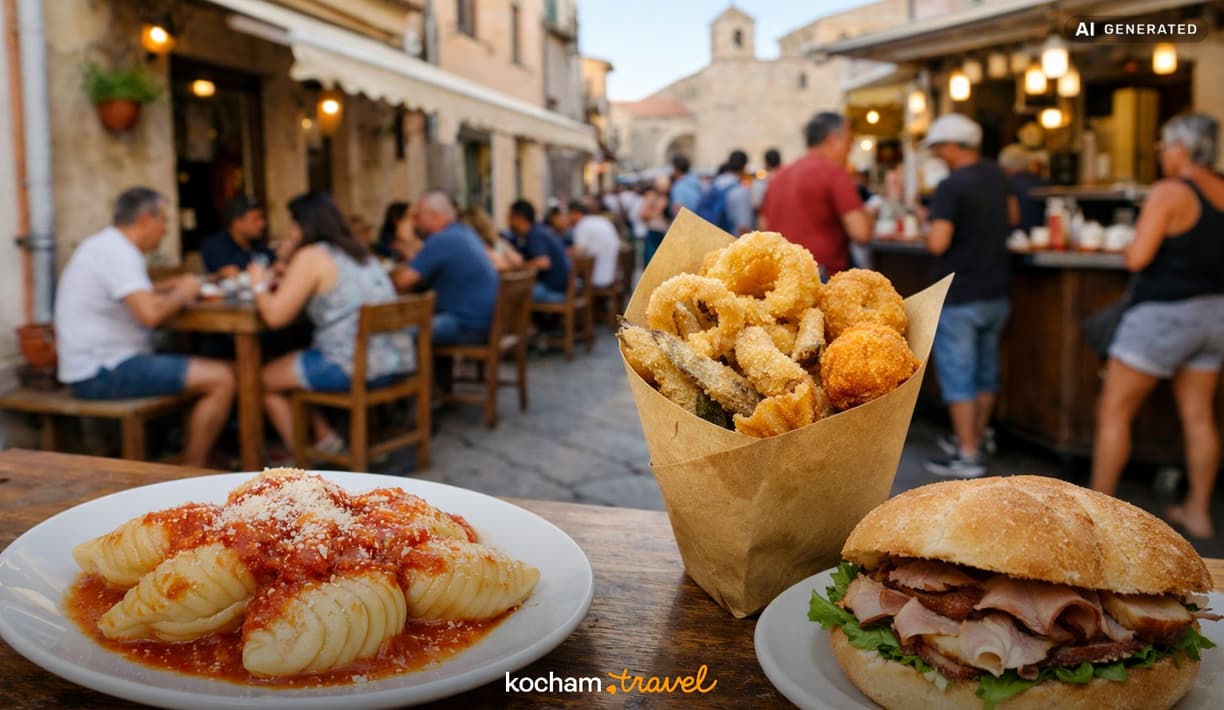 Ilustracja do tematu: Olbia: gdzie zjeść — lokalne klasyki i street food?