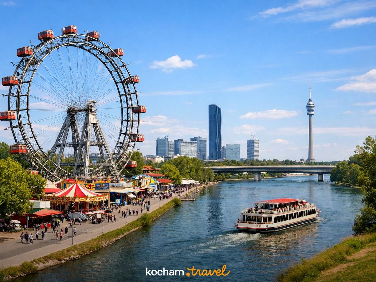 Dzień 4: Prater, Dunaj i Pożegnanie z Wiedniem w Wiedeń