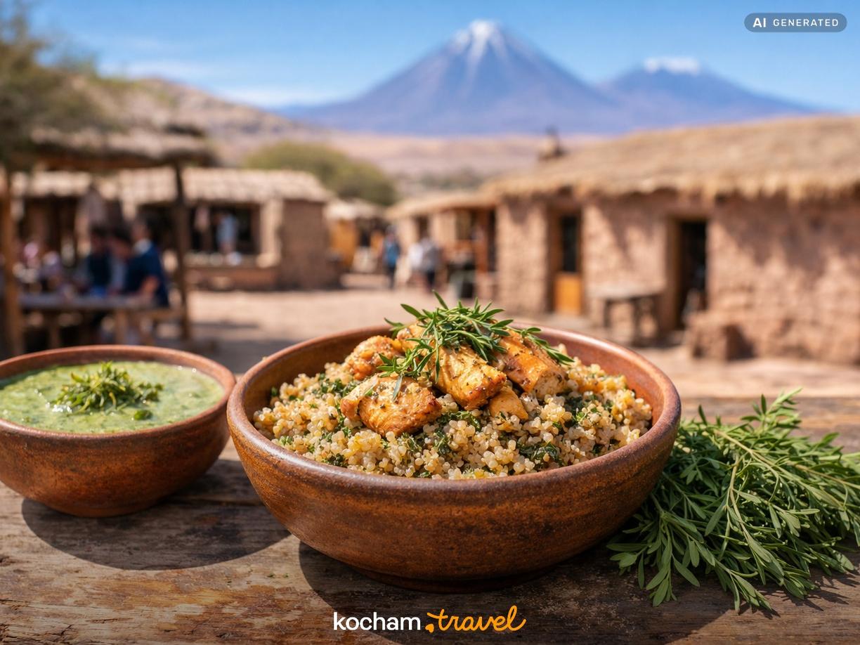 Zioło rica-rica – miętowy skarb Atakamy w San Pedro de Atacama