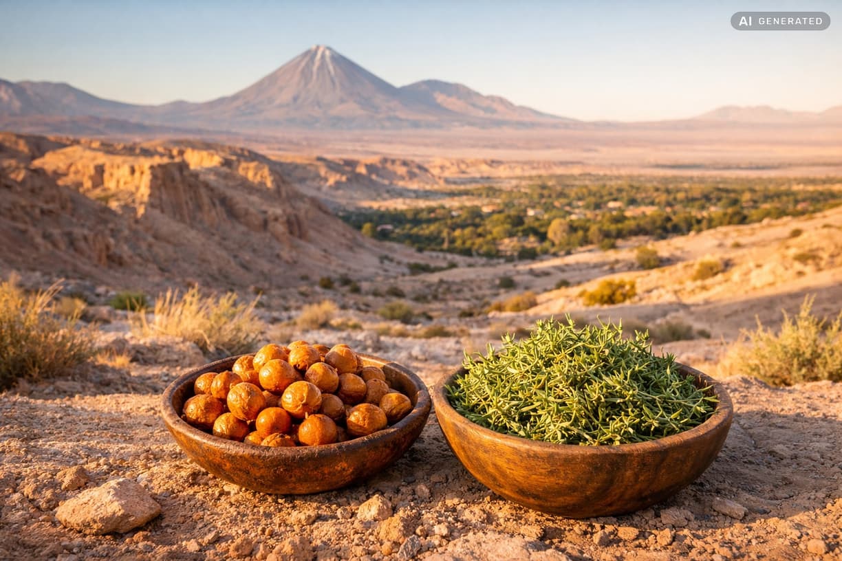 Odkryj smaki pustyni Atakama w San Pedro de Atacama
