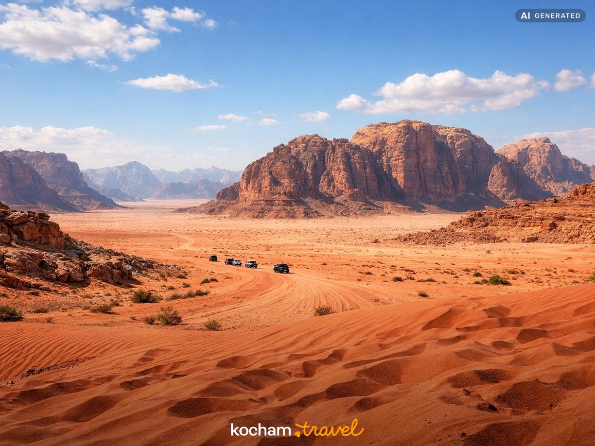 Dzień 2 - Całodniowa Ekspedycja do Wadi Rum w Akaba