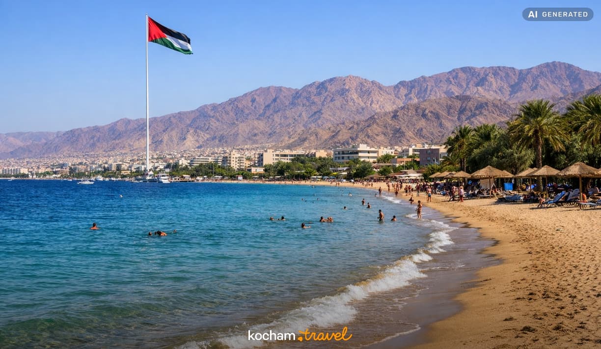 Ilustracja do tematu: Gotowy plan zwiedzania: Akaba, Jordania - 3 dni